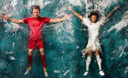 Real Madrid e Bayern Munich usarán camisetas fabricadas a partir de plásticos do océano